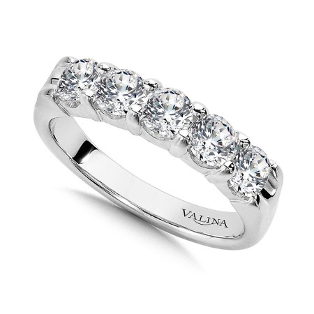 1.5 Carat 5-Stone Diamond Wedding Band - WBD012-W