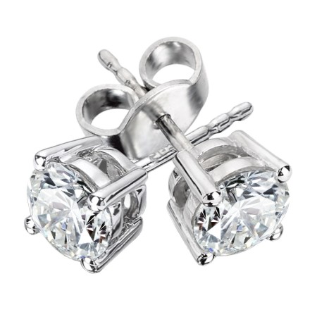 0.10 - 1.50 TDW 4-Prong Special Diamond Stud Earring Series