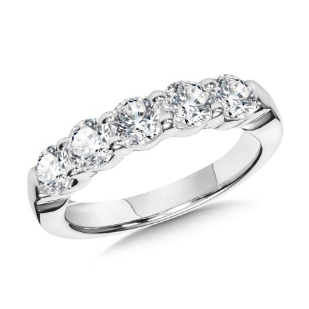 5-Stone Diamond Wedding Band (1-1/2 ctw)