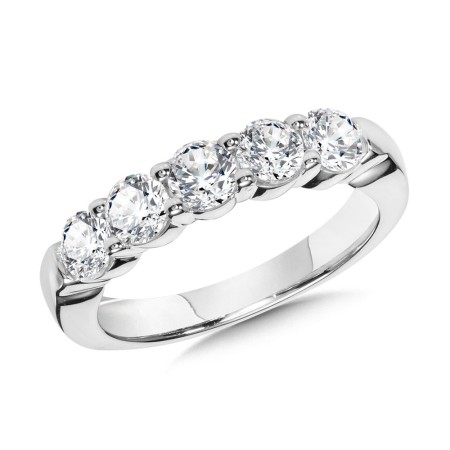 5-Stone Diamond Wedding Band (1-1/4 ctw)