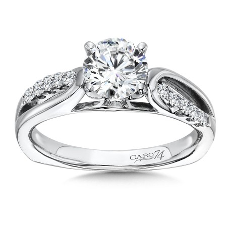 Split Shank Style Engagement Ring