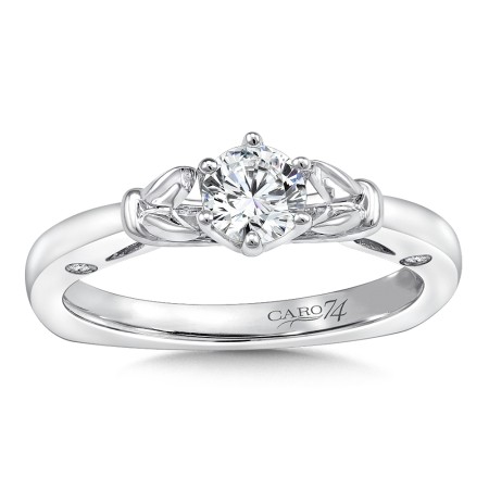 6-Prong Center Solitaire Engagement Ring