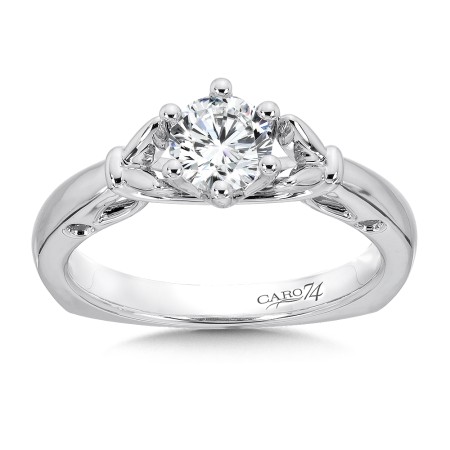 6-Prong Center Solitaire Engagement Ring