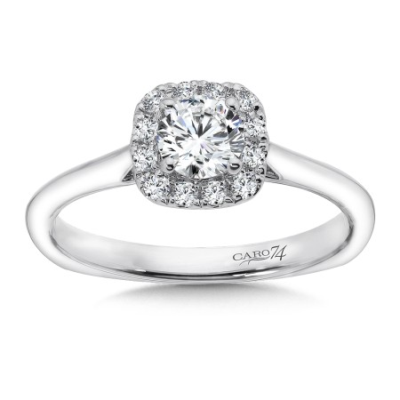 Classic Elegance Collection Halo Engagement Ring