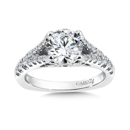 Classic Elegance Collection Split Shank Engagement Ring