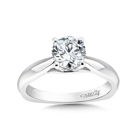 Solitaire Diamond Engagement Ring