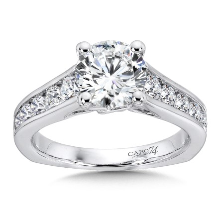 Engagement Ring With Side Stones