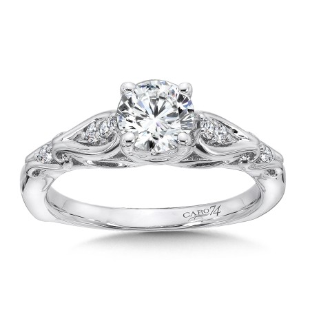 Engagement Ring With Side Stones