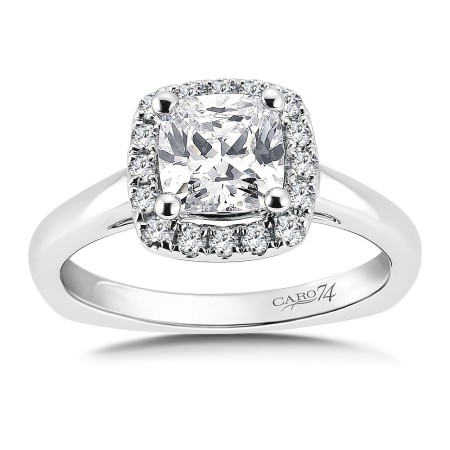 Halo Engagement Ring