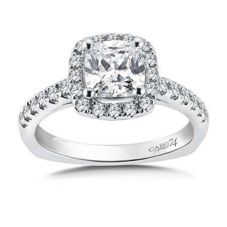 Halo Engagement Ring