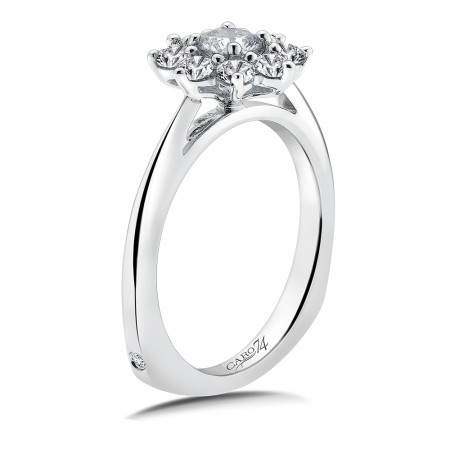 Halo Engagement Ring