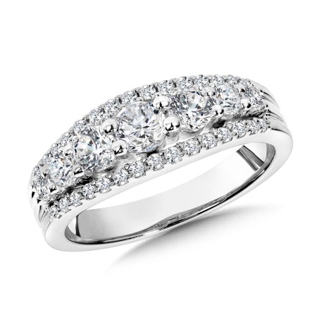 Love Moments Graduating Diamond Anniversary Band | WDD628-W