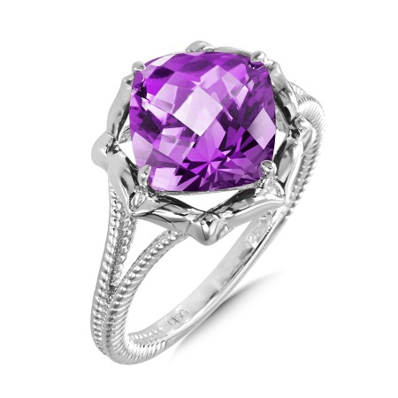 Sterling Silver Amethyst Ring
