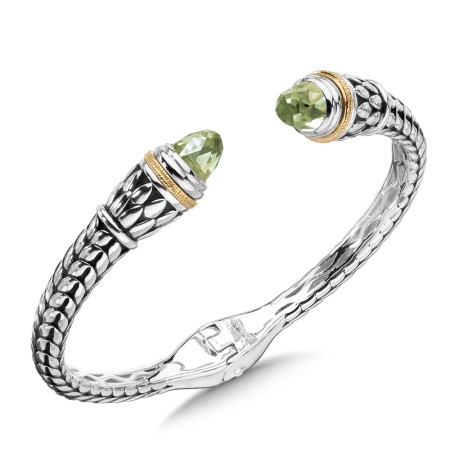 Sterling Silver 18K, Personalized Bangle Mounting