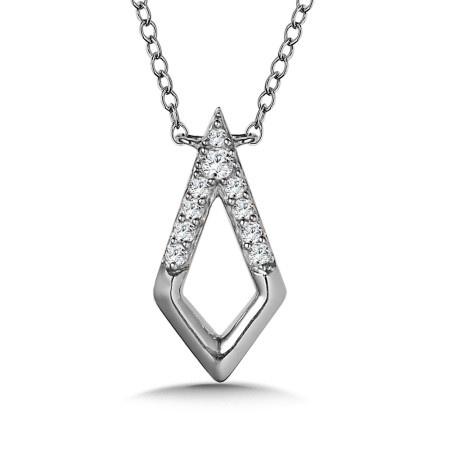 Diamond Kite Necklace