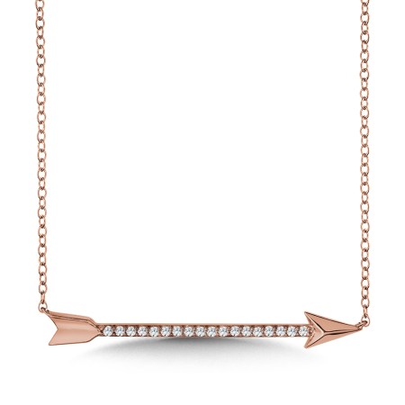 Diamond Arrow Necklace