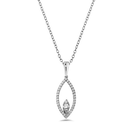 Marquise Diamond Pendant