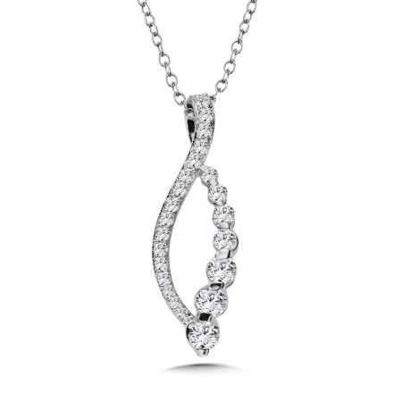 Infinity Diamond Pendant
