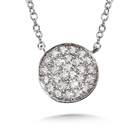 Round Diamond Necklace