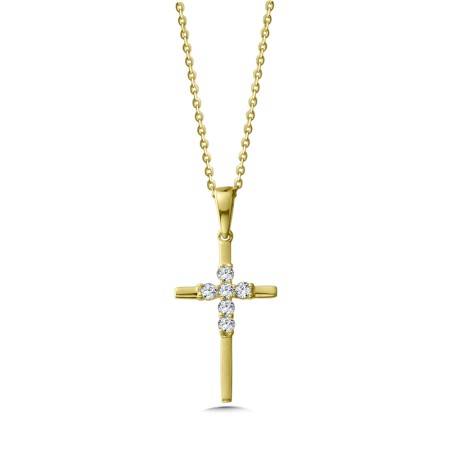 Diamond Cross Necklace