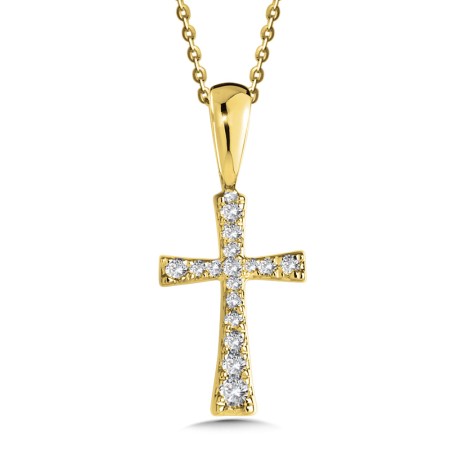 Diamond Cross Necklace