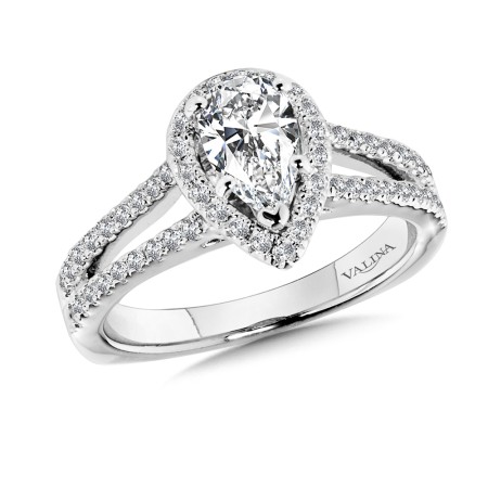 Halo Engagement Ring