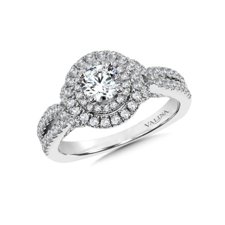 Halo Engagement Ring
