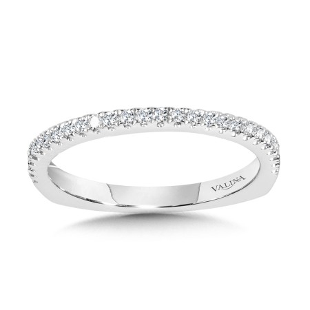 Valina Straight Diamond Wedding Band - R1094BW