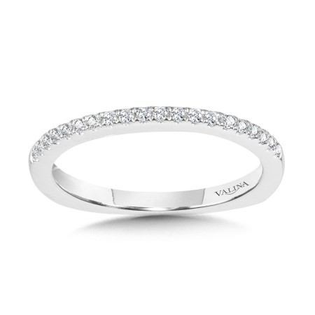 Valina Straight Diamond Wedding Band - R1096BW