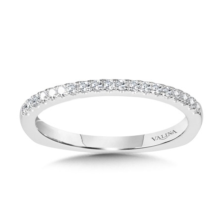 Valina Straight Diamond Wedding Band - R1098BW