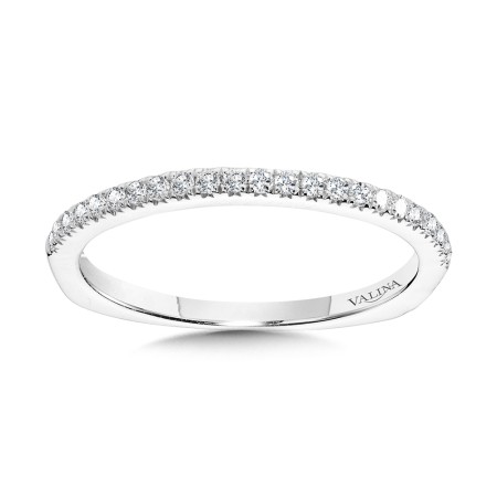 Valina - Straight Diamond Wedding Band - R1161BW