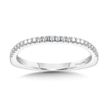 Valina - Straight Diamond Wedding Band - R1172BW