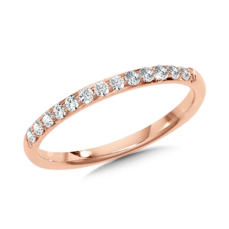 13-Stone Shared Prong Diamond Wedding Band (.25 TDW)