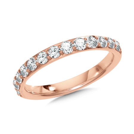 13-Stone Shared Prong Diamond Wedding Band (.75 TDW)
